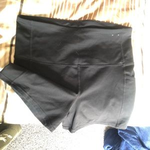 High waist workout short